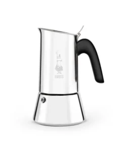 Bialetti Venus Stainless Steel Induction 10 Cup Coffee Pot Silver