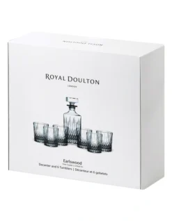 Royal Doulton Earlswood 7pc Decanter Set -Furniture Series Store 502290730 3 720x928