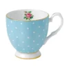 Polka Blue 300ml Vintage Mug Light Blue -Furniture Series Store 503428060 1 720x928