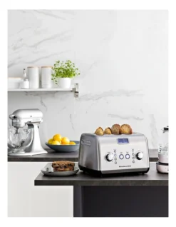 KitchenAid Artisan 4 Slice Toaster Stainless Steel KMT423 -Furniture Series Store 568883440 5 720x928