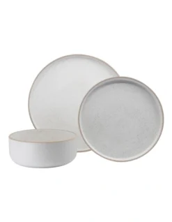 HANA 12pc Dinner Set White