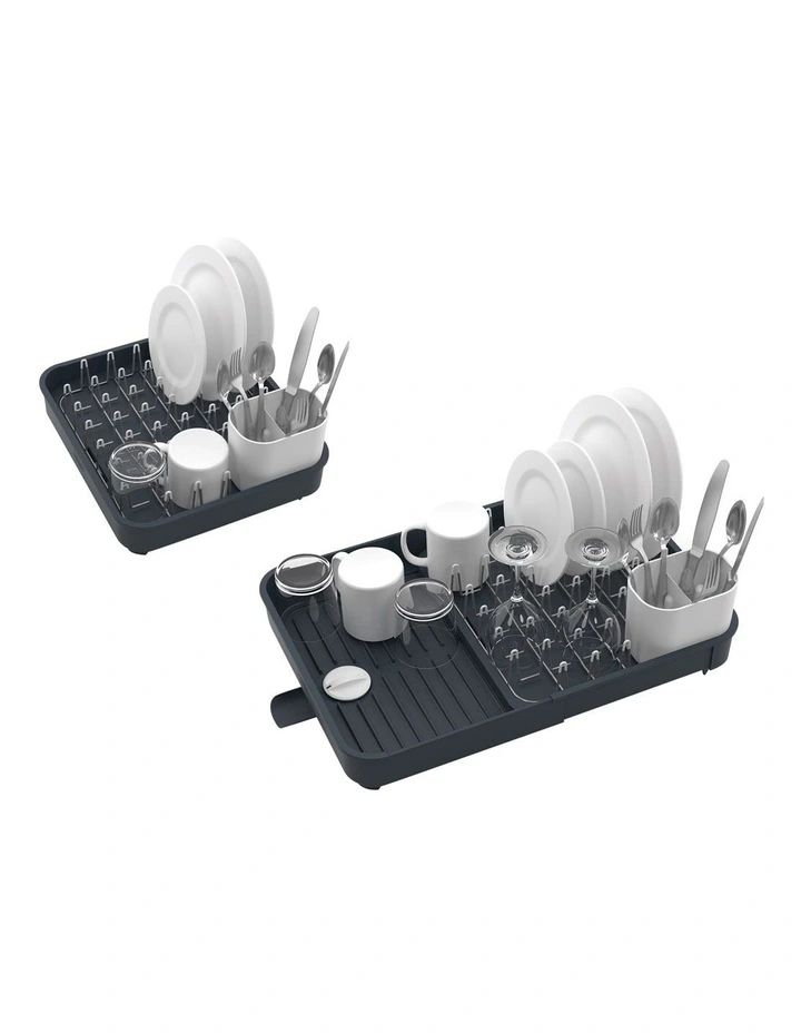 Joseph Joseph Extend Expandable Dish Rack Grey 3 Joseph Joseph Extend Expandable Dish Rack Grey