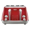 DeLonghi Icona Capitals Tokyo 4 Slice Toaster Red CTOC4003R 2 DeLonghi Icona Capitals Tokyo 4 Slice Toaster Red CTOC4003R -Furniture Series Store 674315200 1 720x928
