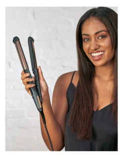 Straight To Curl Brilliance Black Hair Styler VSS481A 11 Straight To Curl Brilliance Black Hair Styler VSS481A -Furniture Series Store 677106640 5 720x928