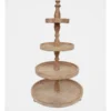 Heritage Wooden 4 Tier Stand 38x38x66cm In White Ash -Furniture Series Store 703923400 1 1 720x928