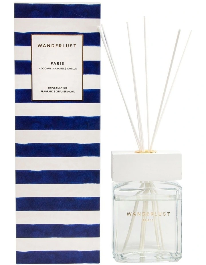 Wanderlust 300ml Paris Diffuser 3 Wanderlust 300ml Paris Diffuser