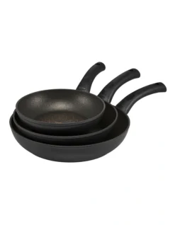 Per Salute Nonstick Induction Skillet Triple Pack 20/24/28cm Black 11 Per Salute Nonstick Induction Skillet Triple Pack 20/24/28cm Black -Furniture Series Store 729867880 3 1 720x928