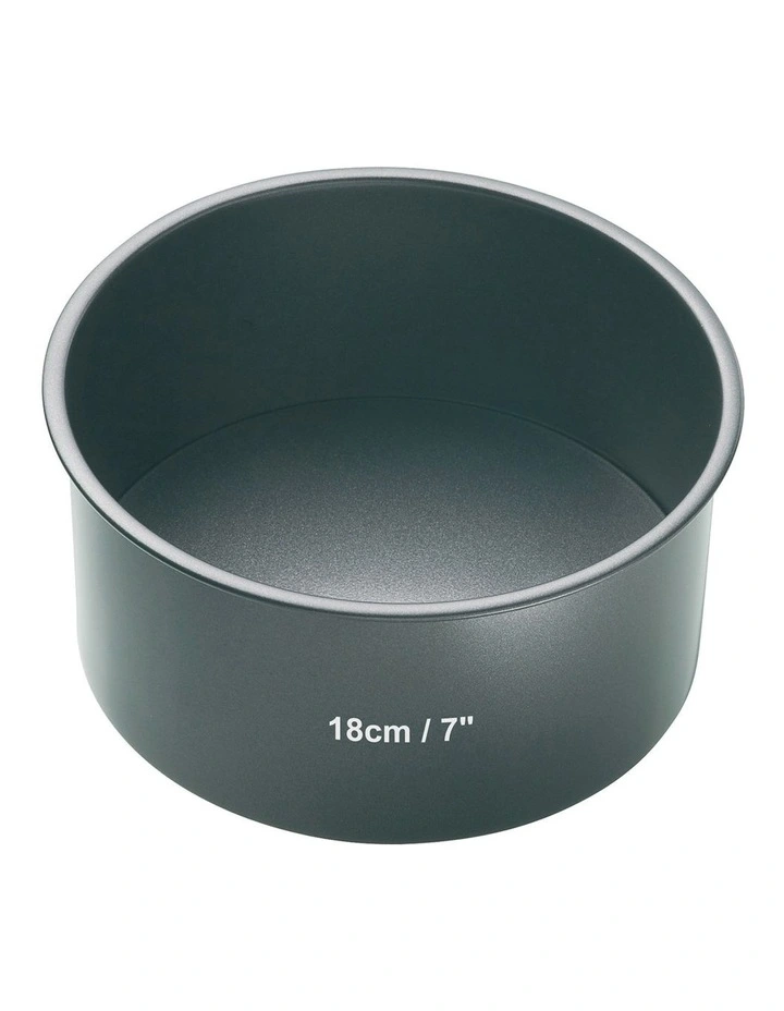 Heavy Base 18cm Loose Base Round Deep Cake Pan Carbon 3 Heavy Base 18cm Loose Base Round Deep Cake Pan Carbon