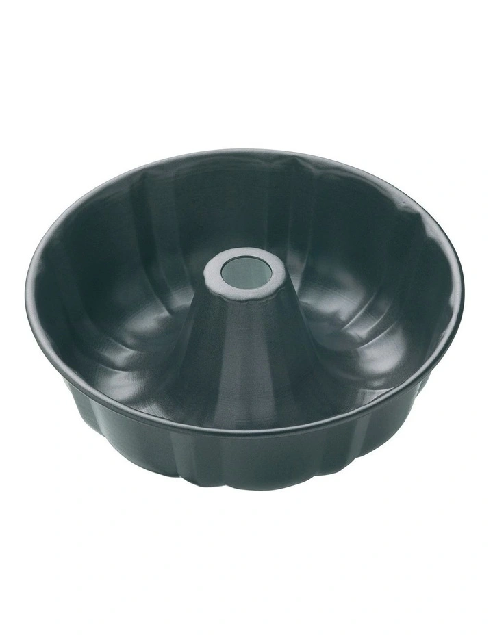 Heavy Base 25cm Fluted Ring Cake Pan Carbon 3 Heavy Base 25cm Fluted Ring Cake Pan Carbon