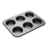 Heavy Base 6-Cup American Muffin Pan Carbon 2 Heavy Base 6-Cup American Muffin Pan Carbon -Furniture Series Store 732433060 1 720x928