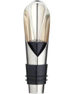 Stainless Steel Wine Pourer & Bottle Stopper