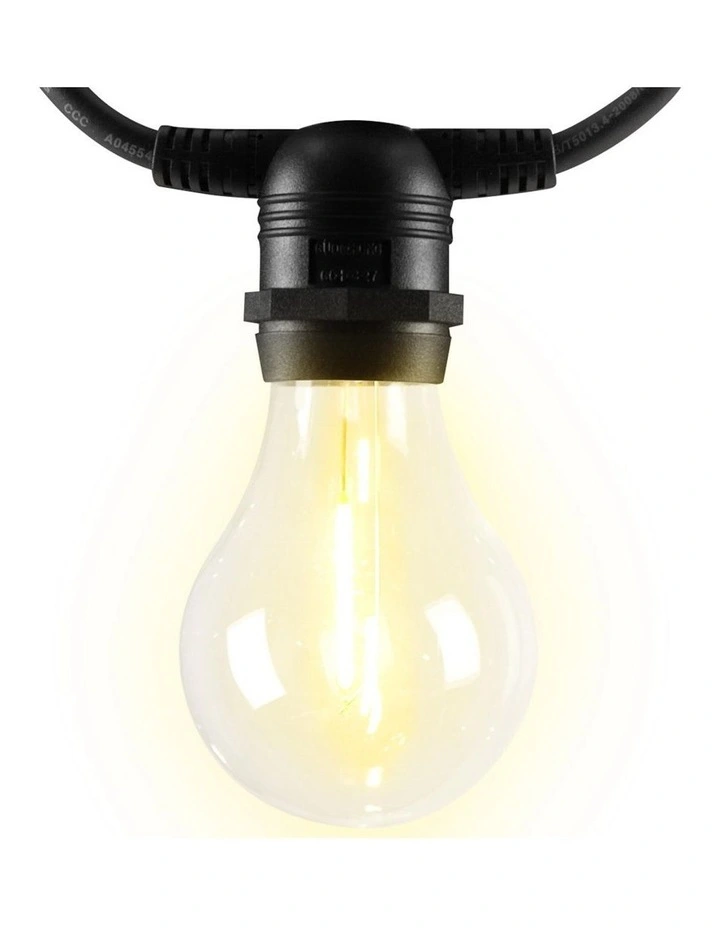 Jingle Jollys 50m LED Festoon String Lights Kits Wedding Party Christmas Outdoor Party Ambience 3 Jingle Jollys 50m LED Festoon String Lights Kits Wedding Party Christmas Outdoor Party Ambience