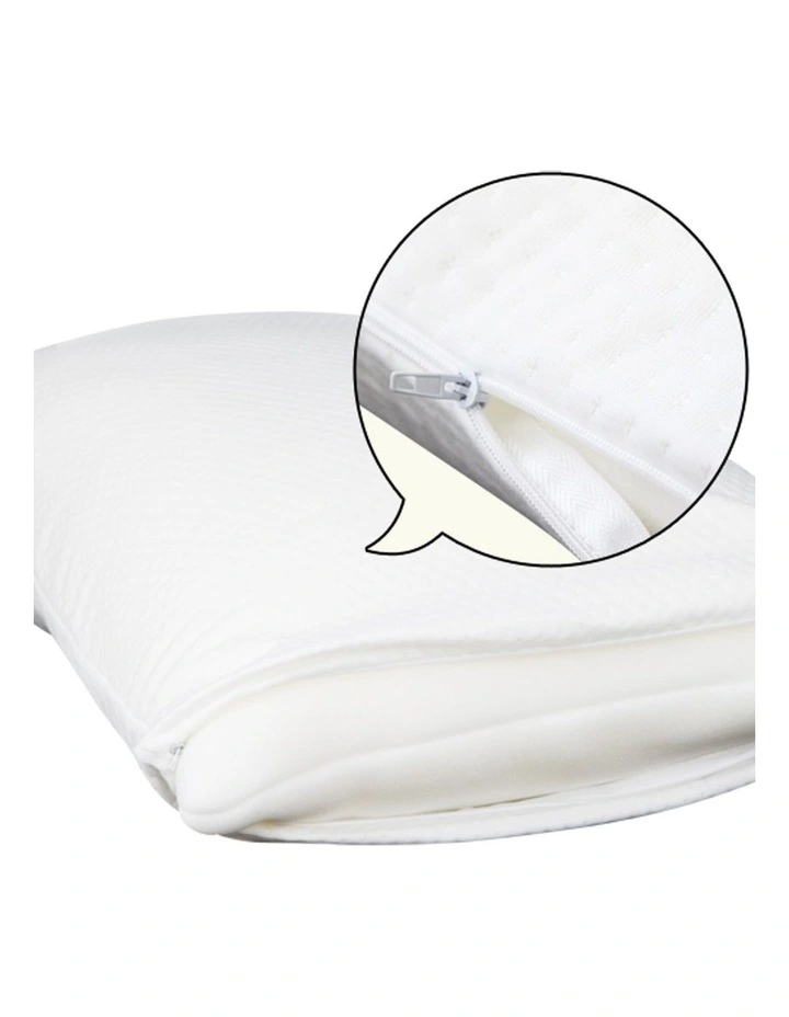 Set Of 2 Visco Elastic Memory Foam Pillows 6 Set Of 2 Visco Elastic Memory Foam Pillows - Image 4
