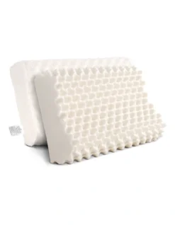 Set Of 2 Natural Latex Pillows