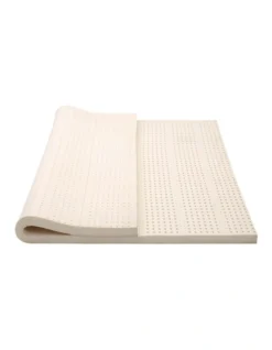 Giselle Bedding 7 Zone Latex Mattress Topper Underlay 7.5cm Queen Mat Pad Cover -Furniture Series Store 758117260 3 720x928