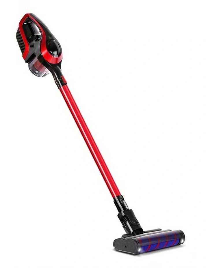 Cordless 150W Handstick Vacuum Cleaner Red And Black 3 Cordless 150W Handstick Vacuum Cleaner Red And Black