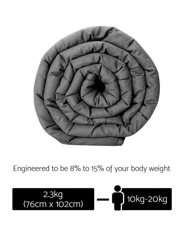 Giselle Bedding Cotton 2.3KG Weighted Gravity Blanket 4 Giselle Bedding Cotton 2.3KG Weighted Gravity Blanket - Image 2