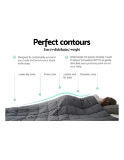 9KG Cotton Weighted Gravity Heavy Blanket Deep Sleeping Adult -Furniture Series Store 758133190 5 720x928