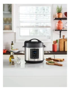 Crock-Pot Express Multi-Cooker Stainless Steel CPE200 -Furniture Series Store 775684630 2 720x928