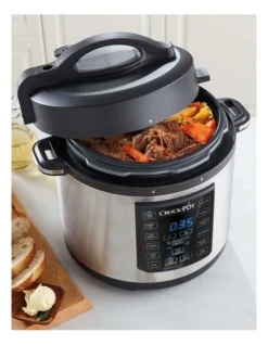 Crock-Pot Express Multi-Cooker Stainless Steel CPE200 -Furniture Series Store 775684630 3 720x928