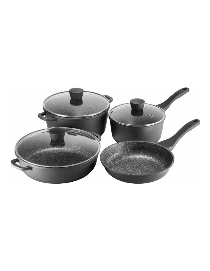 Classic Non-Stick 4 Piece Cookset Black 3 Classic Non-Stick 4 Piece Cookset Black
