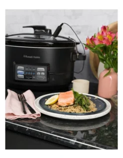 Russell Hobbs Master Slow Cooker & Sous Vide Matte Black RHSV6000 -Furniture Series Store 778601350 5 720x928