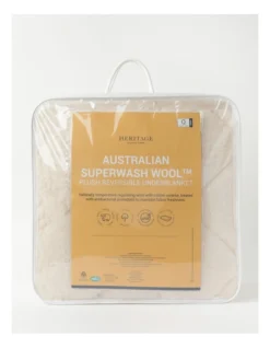 Heritage Australian Wool Reversible Under Blanket