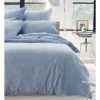 Reilly Quilt Cover Set In Chambray