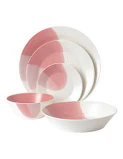 Royal Doulton Signature 1815 5pc Dining Set Coral