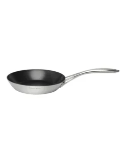 Conical Tri-Ply Non-stick Frypan 24cm In Stainless Steel