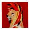 Maxwell & Williams Pete Cromer Wildlife Ceramic 9.5cm Lion Square Coaster -Furniture Series Store 789789610 1 720x928