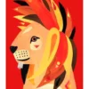 Maxwell & Williams Pete Cromer Wildlife Lion 50x70cm Tea Towel Red 2 Maxwell & Williams Pete Cromer Wildlife Lion 50x70cm Tea Towel Red -Furniture Series Store 789791860 1 720x928