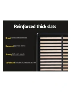 King Single Size Gas Lift Bed Frame Base With Storage Fabric -Furniture Series Store 795728170 5 720x928