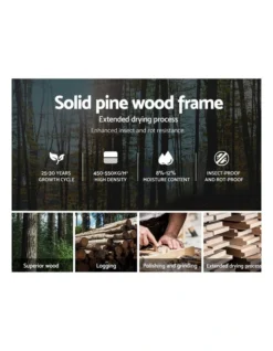 Double Full Size Wooden Bed Frame PONY Timber Mattress Base Bedroom Kids -Furniture Series Store 795841570 4 720x928