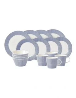 Royal Doulton Pacific 16pc Dining Set Dot Print