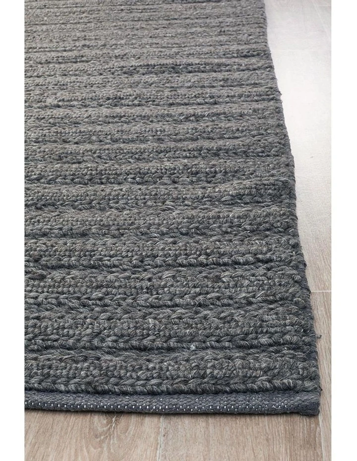 Harvest 801 Charcoal Rug 4 Harvest 801 Charcoal Rug - Image 2