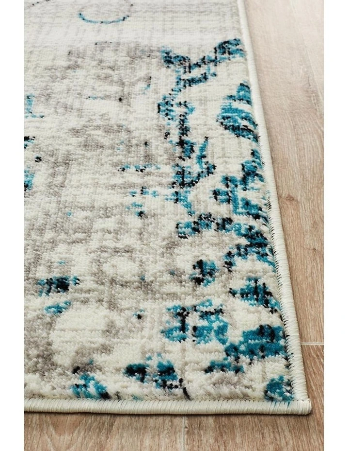 Giselle Transitional Rug Blue Grey 5 Giselle Transitional Rug Blue Grey - Image 3