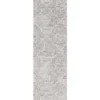 Oasis Kenza Contemporary Silver Runner Rug