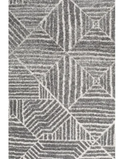 Oasis Kenza Contemporary Silver Runner Rug -Furniture Series Store 798115150 4 720x928