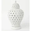 Heritage Marcella Ginger Jar 33cm In White