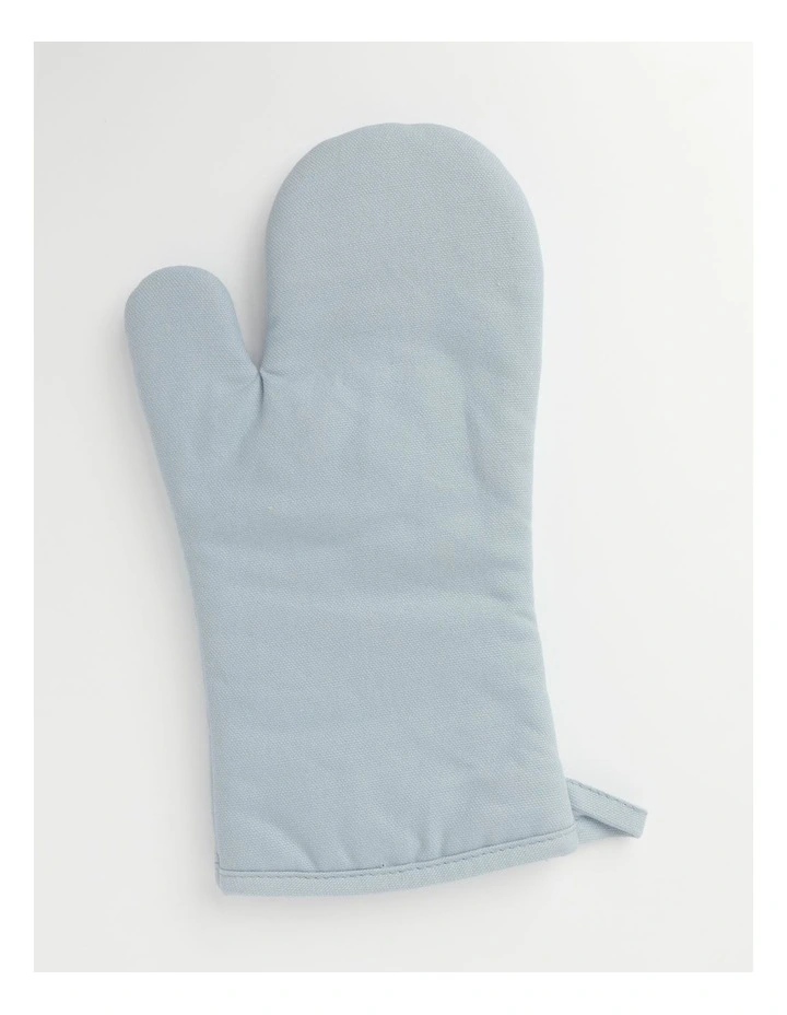Cooks Oven Mitt Blue 4 Cooks Oven Mitt Blue - Image 2