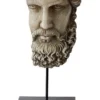 Pompeii Head On Stand White Resin 2 Pompeii Head On Stand White Resin -Furniture Series Store 804653650 1 720x928