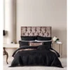 Winston Quilt Cover Set In Black