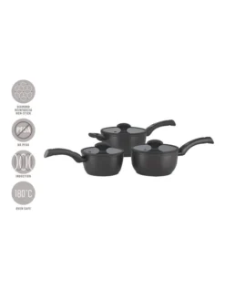 Per Salute Nonstick Induction 3 Piece Cookware Set Black -Furniture Series Store 806433940 4 3 720x928