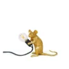 Seletti Mouse Lamp Sitting Gold Mac -Furniture Series Store 807656500 1 720x928