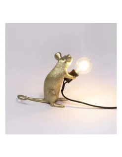 Seletti Mouse Lamp Sitting Gold Mac 12 Seletti Mouse Lamp Sitting Gold Mac -Furniture Series Store 807656500 4 720x928