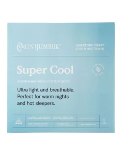 Super Cool Australian Wool Cotton Quilt