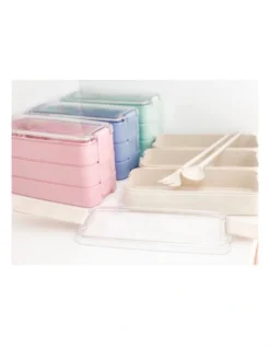 Bento Lunch Box 3 Tiered Pink 14 Bento Lunch Box 3 Tiered Pink -Furniture Series Store 808227280 6 1 720x928