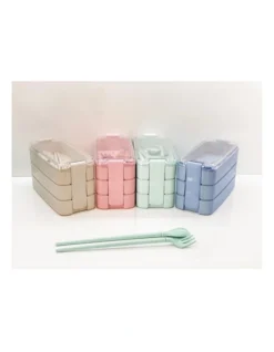 Bento Lunch Box 3 Tiered Pink 15 Bento Lunch Box 3 Tiered Pink -Furniture Series Store 808227280 7 1 720x928