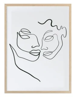 Twin Souls Oak Frame